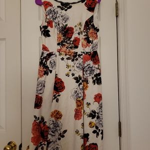 Adrianna Papell floral dress